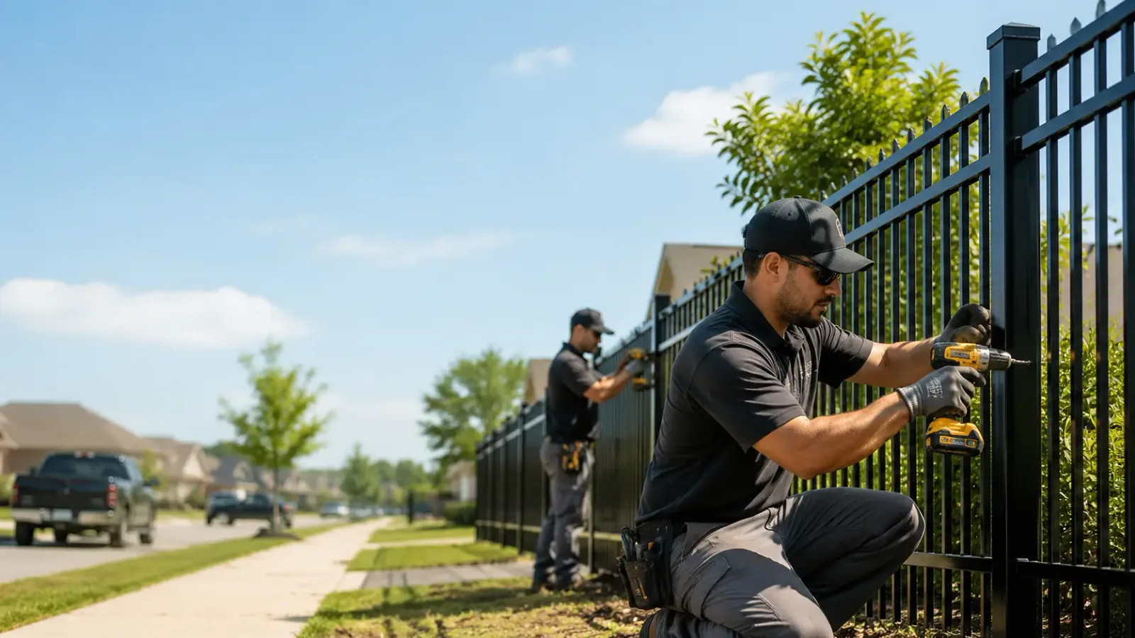 Metal Fence Installation in Wainscott, NY